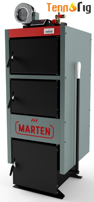 Твердотопливный котел Мартен Comfort MC -17 кВт - Зображення 4
